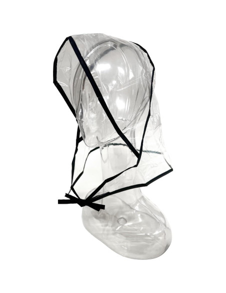Bonete de Lluvia Donna para Mujeres con Visera Transparente