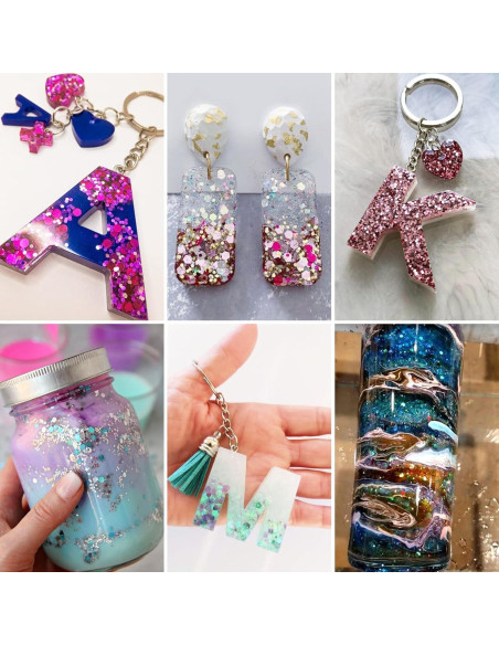 Glitter Holográfico Grueso TORC 113.4g Negro para Manualidades