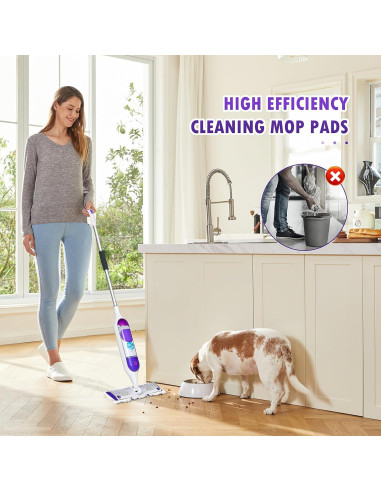 18 Paños Desechables Pure Realm para Mopa Swiffer PowerMop