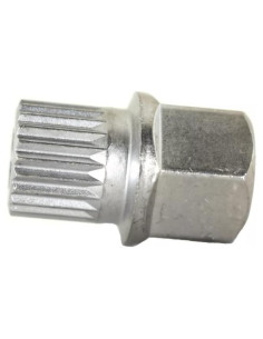 Llave de bloqueo de rueda antirrobo WINDRAWNVN ABC0/10PT para VW Audi