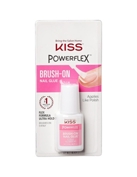 KISS PowerFlex Pegamento para Uñas Postizas 5g Transparente
