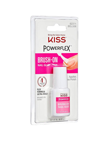 KISS PowerFlex Pegamento para Uñas Postizas 5g Transparente