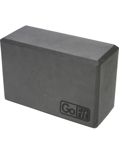 Bloque de Yoga Premium Go Fit 10x15x23 cm Gris