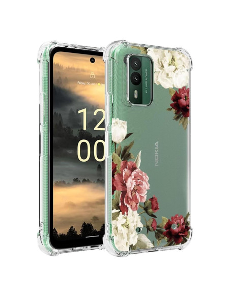 Funda TPU Floral para Nokia XR21 5G - Protección Premium