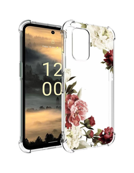 Funda TPU Floral para Nokia XR21 5G - Protección Premium