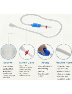 Juego de Limpieza 5 en 1 para Acuarios SIHIMESOLFVE 2