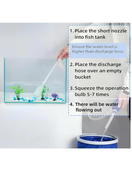 Juego de Limpieza 5 en 1 para Acuarios SIHIMESOLFVE