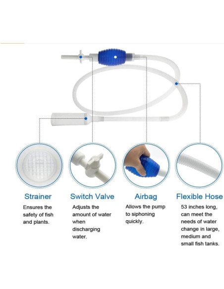 Juego de Limpieza 5 en 1 para Acuarios SIHIMESOLFVE