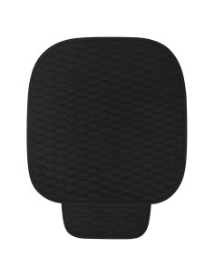 Fundas de Asiento de Coche ZJHELM 2 Pcs Lino Negro Universal