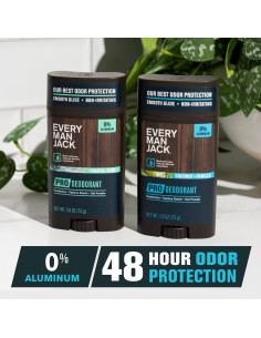 Desodorante Pro Every Man Jack 74.9 g - Coco y Vainilla - 48 Horas 2