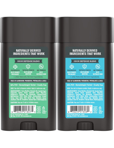 Desodorante Pro Every Man Jack 74.9 g - Coco y Vainilla - 48 Horas