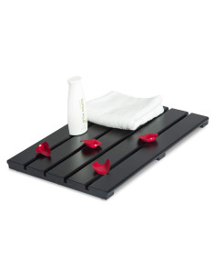 Alfombra de Baño Antideslizante GOBAM de Bambú 50x33 cm