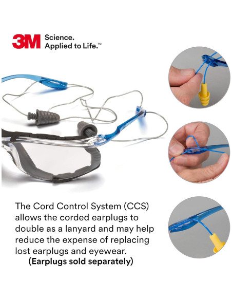Gafas de Seguridad 3M Virtua CCS y Sport CCS, Anti-Niebla Gafas de Seguridad 3M Virtua CCS y Sport CCS, Anti-Niebla