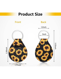 10 Llavero Monedero Neopreno Colorido para Mujeres 2