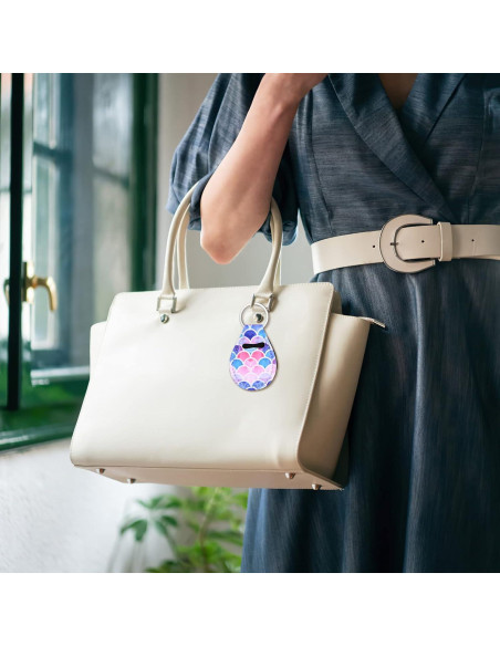 10 Llavero Monedero Neopreno Colorido para Mujeres