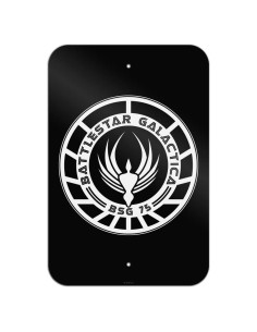 Señal de Metal Battlestar Galactica 15.3x22.9 cm Graphics & More