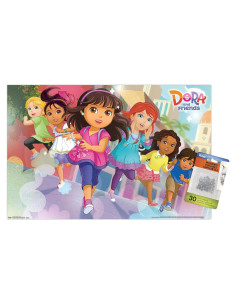 Póster de Pared Nickelodeon Dora La Exploradora 37.4x56.8cm