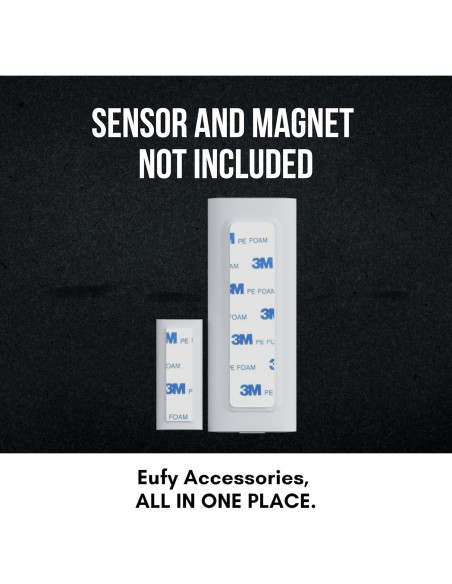 Adhesivos de Montaje Doble Cara 3M para Sensores EUFY - Paquete de 10