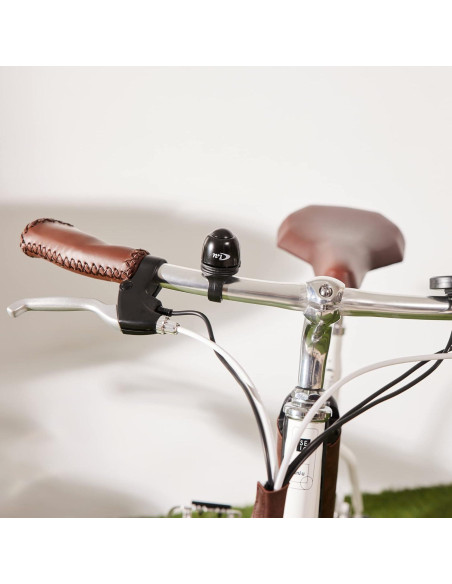 Timbre de Bicicleta N+1 de Bronce Clásico 360 Negro