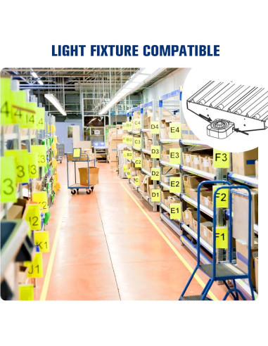 Interruptor de Sensor de Movimiento ECOELER YM2501A 360 PIR