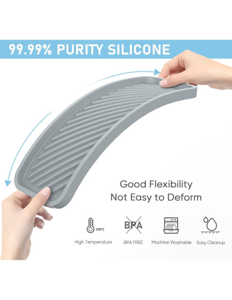 Soporte de Esponja de Silicona EG-SIPRO 23.6x9.1 cm Organizador