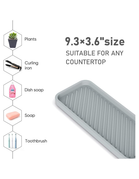 Soporte de Esponja de Silicona EG-SIPRO 23.6x9.1 cm Organizador