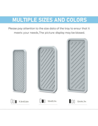 Soporte de Esponja de Silicona EG-SIPRO 23.6x9.1 cm Organizador