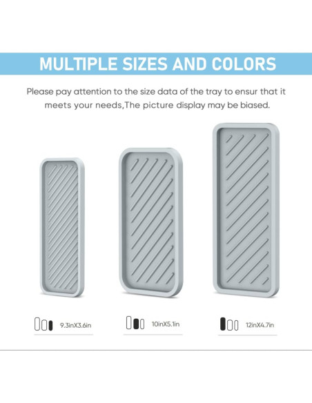 Soporte de Esponja de Silicona EG-SIPRO 23.6x9.1 cm Organizador