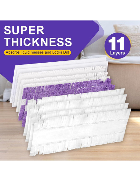 Paños de Mopa Desechables ZMZPA para PowerMop - 8 Unidades