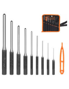 Juego de 9 Piezas de Punzones de Pasador HORUSDY