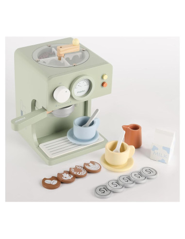 Juguete de Cafetera de Madera Pithfor para Niños 1.4 kg