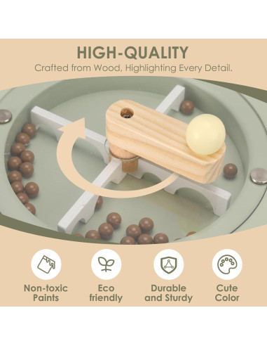 Juguete de Cafetera de Madera Pithfor para Niños 1.4 kg