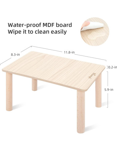 Plataforma de Madera Niteangel para Hamsters y Roedores 25.9x17.8 cm