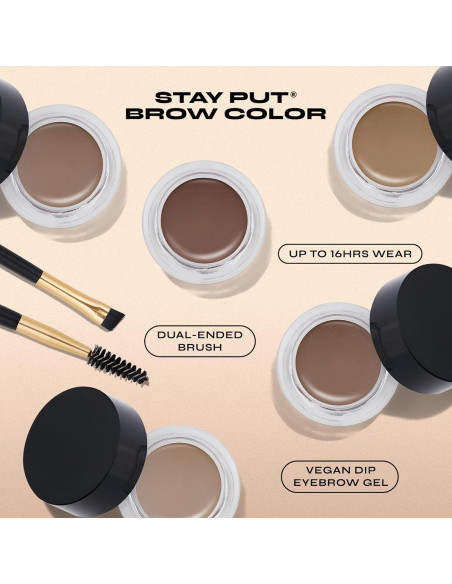 Color de Cejas Milani Stay Put Castaño 2.54g Vegano