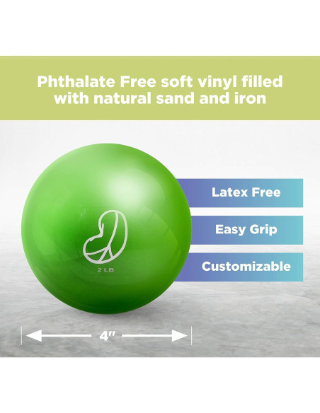 Bolas de Ejercicio con Peso Suave Bean Products 0.91 kg