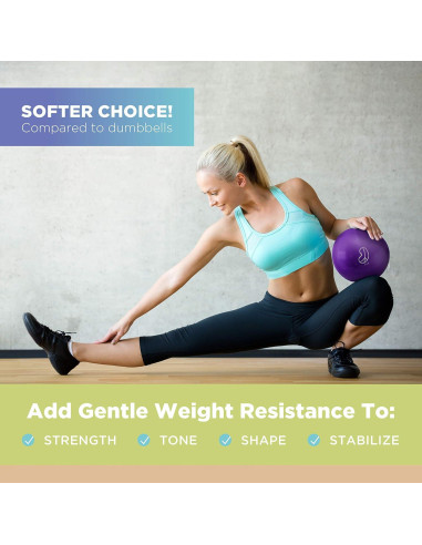 Bolas de Ejercicio con Peso Suave Bean Products 0.91 kg