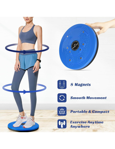 Tablero de Ejercicio Rotatorio Pineraap 25cm Azul Tablero de Ejercicio Rotatorio Pineraap 25cm Azul