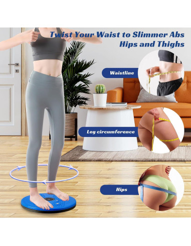 Tablero de Ejercicio Rotatorio Pineraap 25cm Azul