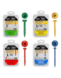 Juego de Tornillos Armor Tool A-350-CC Rosca Gruesa 350 Unidades