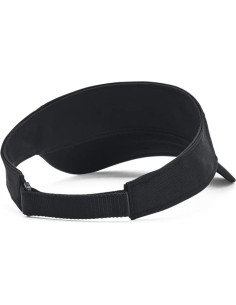 Visera Under Armour para Mujeres - Talla Única, Negro/Blanco 2