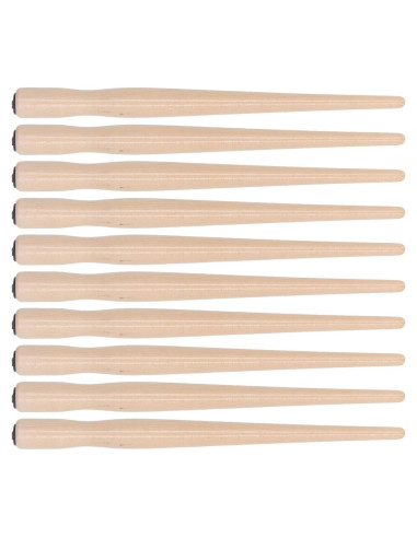 Juego de 10 Soportes de Pluma de Madera Sándalo para Caligrafía