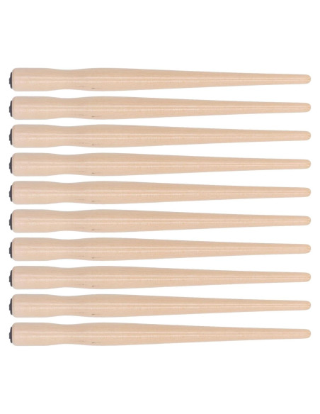 Juego de 10 Soportes de Pluma de Madera Sándalo para Caligrafía