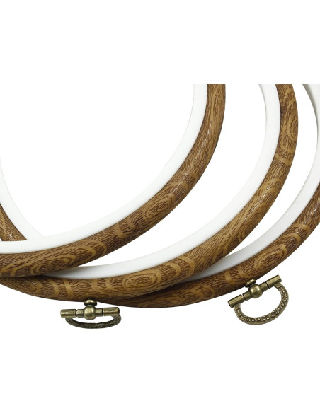 Aros de Bordado Redondos Bonsicoky 17cm - 3 Piezas