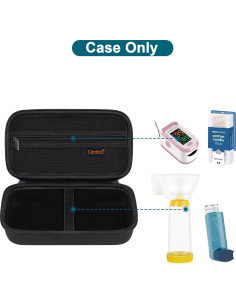 Funda de Transporte Canboc para Inhalador de Asma - Negro 2