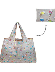 Bolsa Grande Plegable Reutilizable Allydrew - 6 Unidades 2