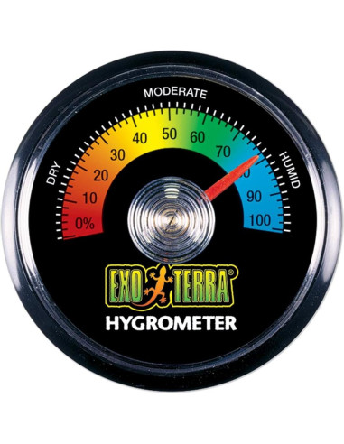 Higrómetro Analógico Exo Terra - Paquete de 2 Unidades