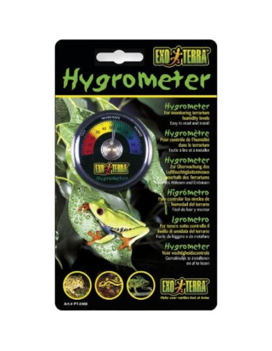 Higrómetro Analógico Exo Terra - Paquete de 2 Unidades