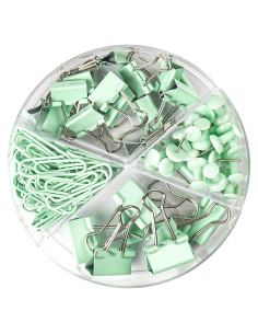 Juego de Suministros de Oficina DANRONG 97 Piezas Verde