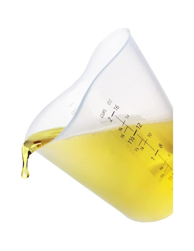 Juego de 3 Tazas de Medir Silicona Flexible iSi Basics