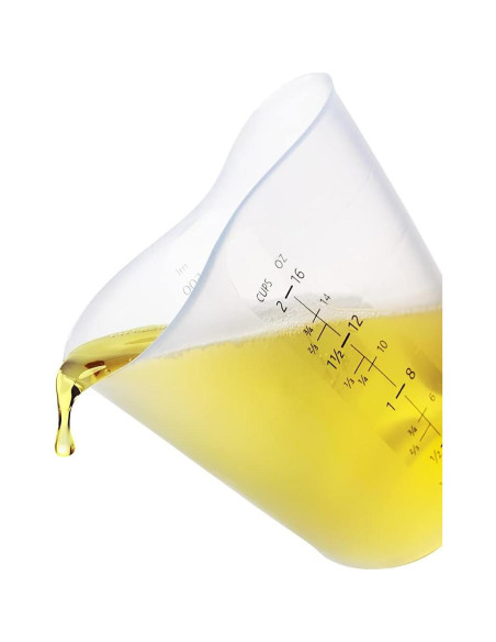 Juego de 3 Tazas de Medir Silicona Flexible iSi Basics